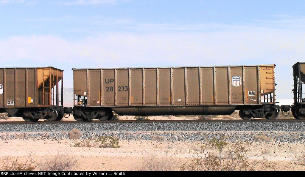 EB Unit Empty Open Hopper Frt at Erie NV -9